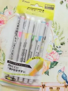 PILOT KIRE-NA 蛍光ペン 5本セット