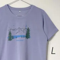 希少　モンベル WIC.T ロゴ　Tシャツ　半袖　ウィックロン　レディースのサムネイル