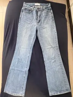 AZUL by MOUSSY ブーツカットデニム S ライトブルー