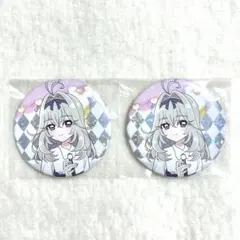 名探偵プリキュア たんプリ 森亜るるか 缶バッジ ホログラム ブルジュラ