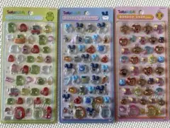 正規品　ボンボンドロップシール　たまごっち　3枚売り　めめっちくちぱっちみみっち