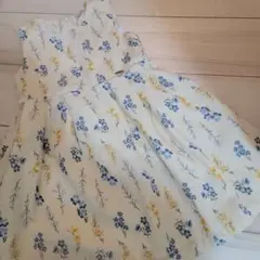 りぃ様専用プティマイン　花柄ノースリーブワンピース　110cm