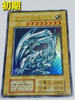ブルーアイズホワイトドラゴン　遊戯王　初期　カード　デュエル　モンスター