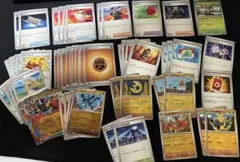 メガルカリオexデッキパーツ55枚まとめ売り