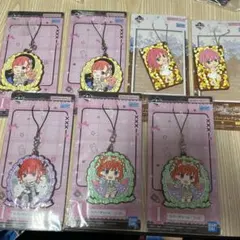 五等分の花嫁　ラバーチャーム　5種7個セット