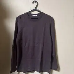 GU ソフトコットンクルーネックT(長袖) 39 DARK BROWNのサムネイル