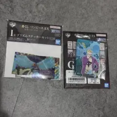 一番くじ アクリルブロック　ステッカー　 マルコ