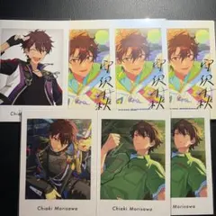 守沢千秋 あんスタ　感謝祭　10周年　特典　ぱしゃっつ　　ユニットビジュアル あんスタ 守沢千秋 10周年 展示会 ぱしゃっつ 特典 ユニット