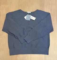 【新品タグ付き】スッキレイ　Vネックプルオーバー　グローバルワーク　Sサイズ