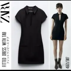 ZARA フィットワンピースタブ