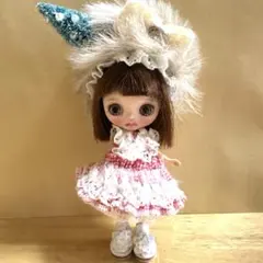 カスタムプチブライス *ボブは可愛いよね* ドール本体とモヘアウィッグ