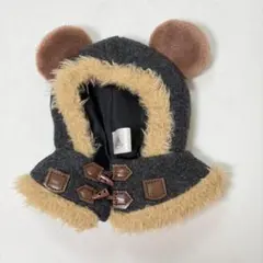 ディズニーストア シークレットポンチョ 黒