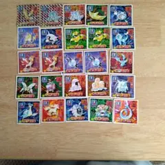 初代ポケモンカード　アマダ　最強シール烈伝　 25枚セット