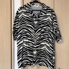 Star of Hollywood スターオブハリウッド ゼブラ柄開襟シャツ