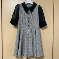 ROJITA ワンピース チェック シースルー 量産 地雷