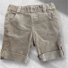 familiar コーデュロイ ハーフパンツ 80