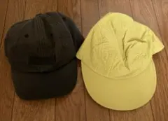 オーバーライド キャップ　2個セット　イエロー　ブラック