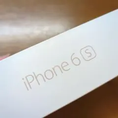 Apple iPhone 6S ローズゴールド 空箱