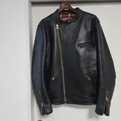 Y2 LEATHER ライダースジャケット ブラック 44 型式hr01のサムネイル