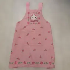 HELLO KITTY バラ柄エプロン