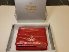 新品 Vivienne Westwood 三つ折り財布 RED