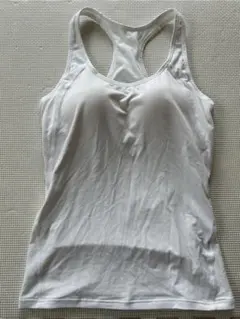 UNIQLO エアリズム　ブラタンクトップ　M ホワイト　ブラトップ