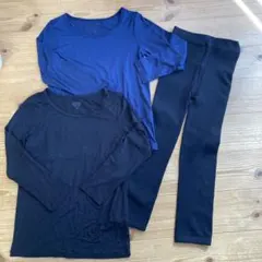 HEATTECH 長袖シャツ130 極暖レギンス120