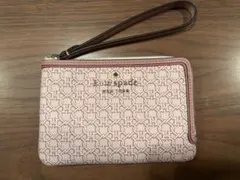 Kate Spade フラットポーチ カードケース フラグメントケース ピンク