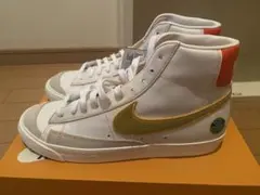 Nike Blazer Mid ホワイト/オレンジ　28.5センチ