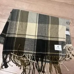 LBC チェック柄 大判ストール
