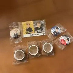 ハイキュー!! 宮アツム・オサム バッジ 6個セット