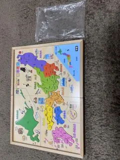 学研日本地図パズル木製シリーズ・くもん世界地図パズル