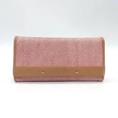 BURBERRY レディース かぶせ蓋 ロングウォレット