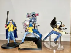 【3点セット】トラファルガー・ロー　大海賊百景　C賞　フィギュア<箱無し>