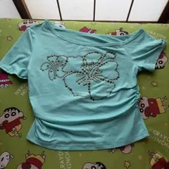 SHEIN Tシャツ L ライトブルーのサムネイル