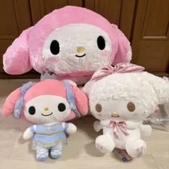 サンリオキャラクターズ マシュマロミルキーウェイドールBIGタイプ 4体