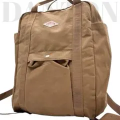良品◎ ダントン A4可 リュック バックパック キャンバス 男女可