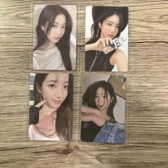 LE SSERAFIM カズハ トレカ4枚セット