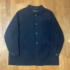 【新品未使用】ユニクロ+J ウールブレンドオーバーサイズシャツジャケット