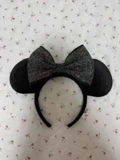 ミッキー耳カチューシャ ビジュー付き