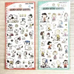 正規品　新品未使用♡フラッフィースケッチステッカー　スヌーピー