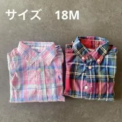 ラルフ・ローレン チェックシャツ 2枚セット