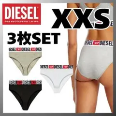 新品 DIESEL ★ ロゴバンド ショーツ 3枚 セット XXS