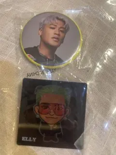 三代目JSB エリー　ELLY 缶バッジ ピンバッチ★2個セット