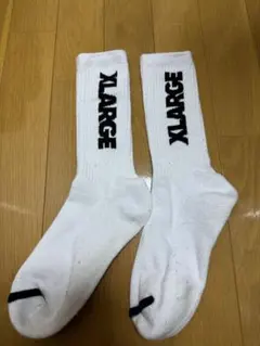 mei様専用　XLARGE ソックス 靴下 ホワイトのサムネイル