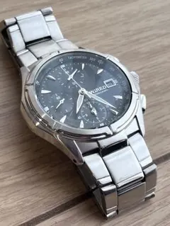 【稼働品】SEIKO WIRED／7T92-0G80／クロノグラフ／ブラックのサムネイル