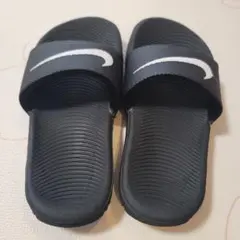 Nike ブラック サンダル　17cm
