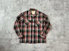 【東洋エンタープライズ】Style Eyes オンブレチェック オープンカラー