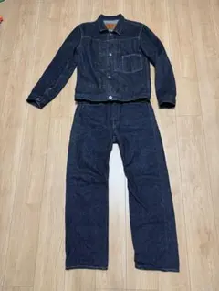 TCB jeans SEAMENS セットアップ 38/32 - メルカリ