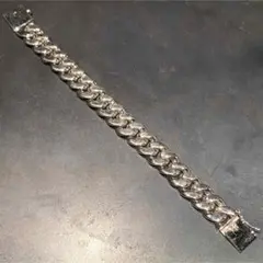 MEXICO MADE SILVER925 FLAT LINK BRACELET